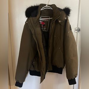 Moose Knuckles Original Ballistic Bomber Fur